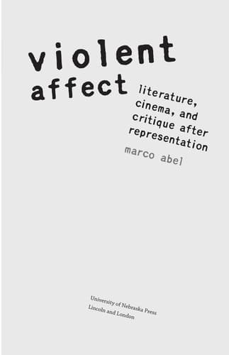 Cover image for Violent affect