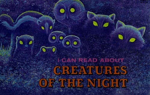 Cover image for I Can Read About Creatures of Night