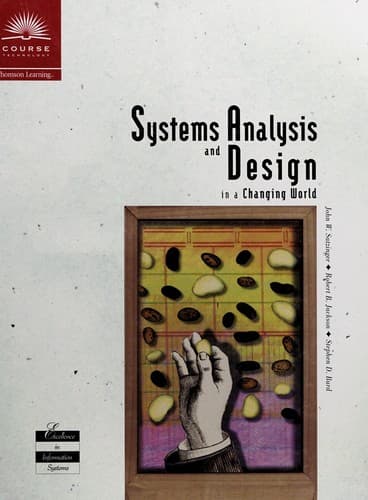 Cover image for Systems Analysis and Design in a Changing World