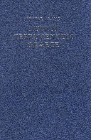 Cover image for Novum Testamentum Graece