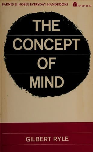 Cover image for The concept of mind.