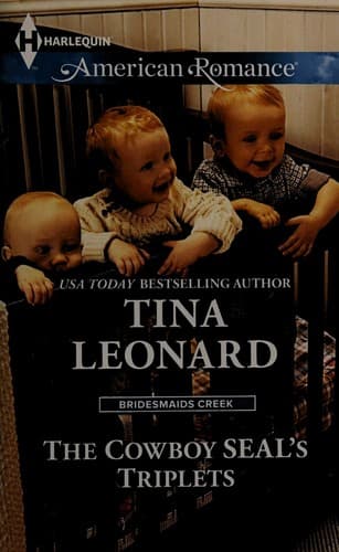 Cover image for The cowboy SEAL's triplets