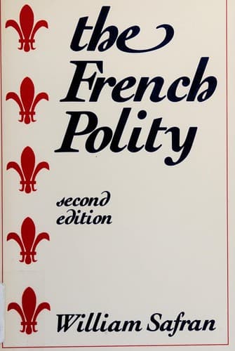 Cover image for The French polity
