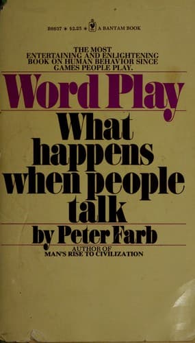 Cover image for Word play