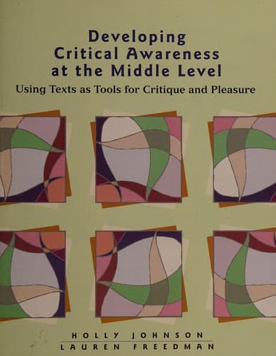 Cover image for Developing critical awareness at the middle level