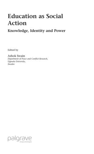 Cover image for Education as social action