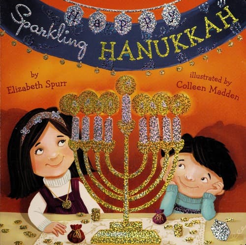 Cover image for Happy sparkling Hanukkah