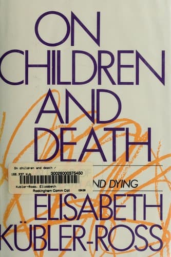 Cover image for On children and death