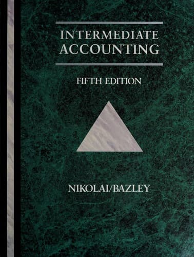 Cover image for Intermediate accounting
