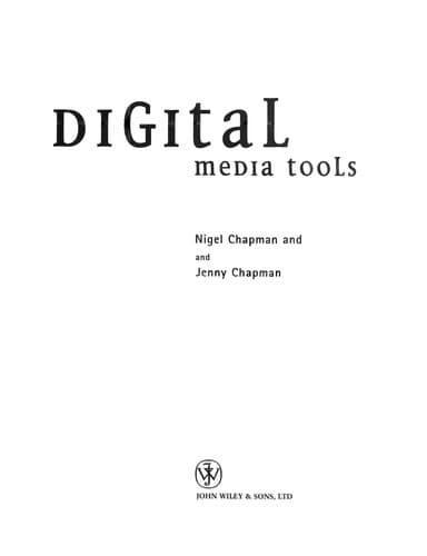 Cover image for Digital media tools