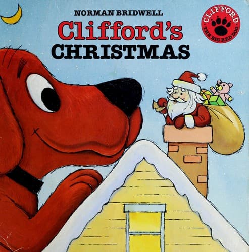 Cover image for Clifford's Christmas (Clifford, the Big Red Dog)