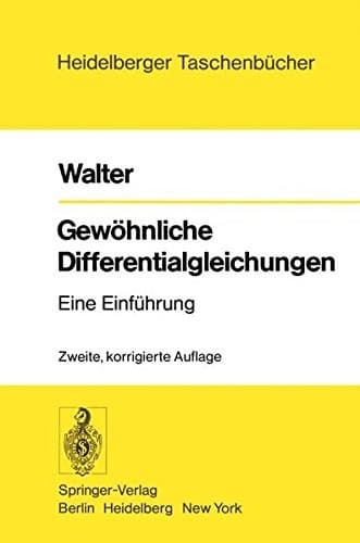 Cover image for Gewöhnliche Differentialgleichungen
