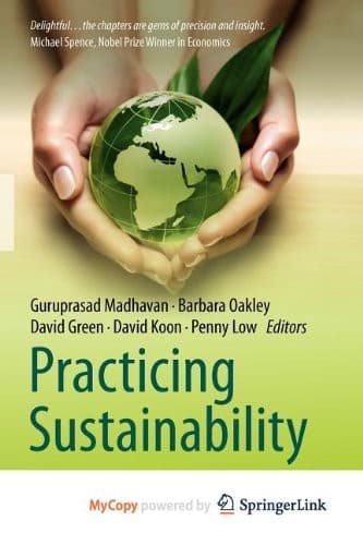 Cover image for Practicing Sustainability
