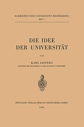 Cover image for Die Idee Der Universität