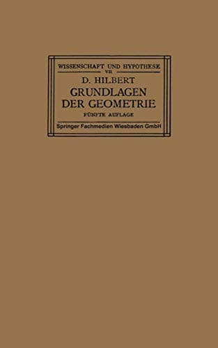 Cover image for Grundlagen der Geometrie