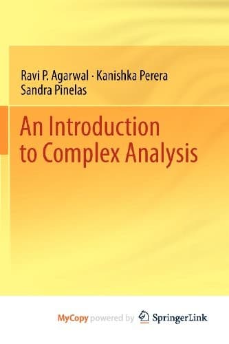 Cover image for An Introduction to Complex Analysis