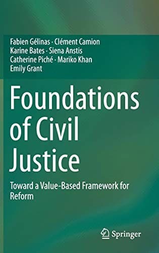 Cover image for Foundations of Civil Justice