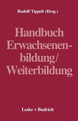 Cover image for Handbuch Erwachsenenbildung/Weiterbildung