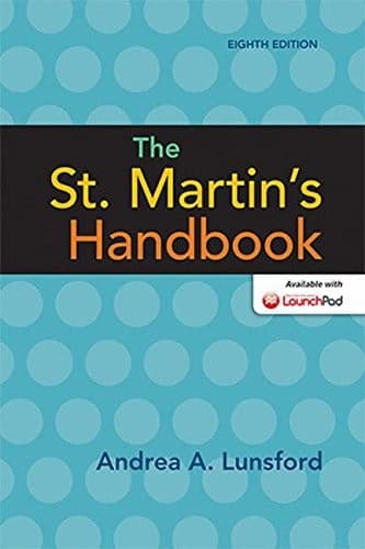 Cover image for The St. Martin's Handbook