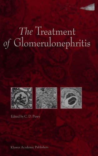 Cover image for The treatment of glomerulonephritis