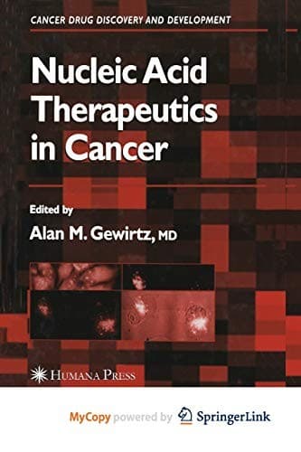 Cover image for Nucleic Acid Therapeutics in Cancer