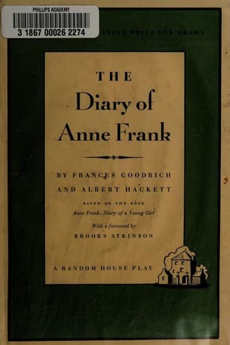 Cover image for The Diary of Anne Frank