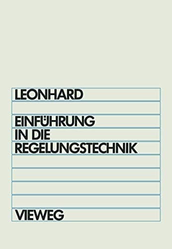 Cover image for Einführung in die Regelungstechnik
