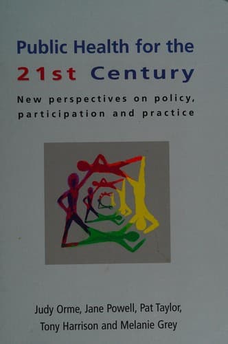 Cover image for Public health for the 21st century