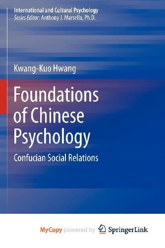 Cover image for Foundations of Chinese Psychology