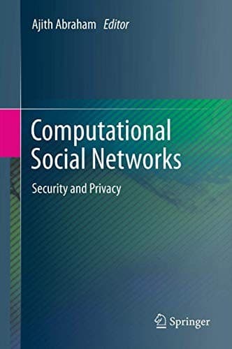 Cover image for Computational Social Networks