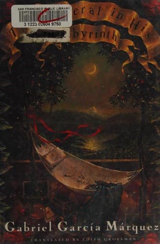 Cover image for The general in his labyrinth