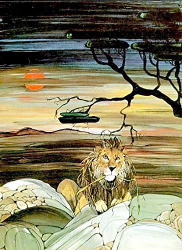 Cover image for Lion and Blue