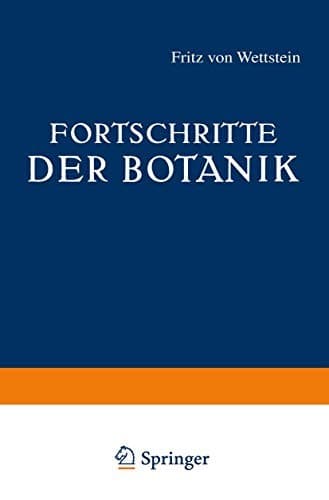 Cover image for Fortschritte der Botanik
