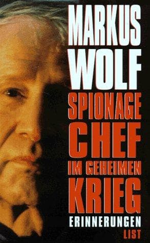 Cover image for Spionagechef im geheimen Krieg. Erinnerungen.