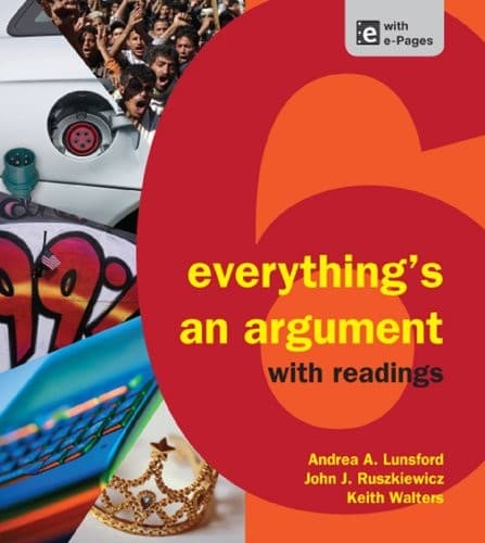 Cover image for Everything's an Argument with Readings