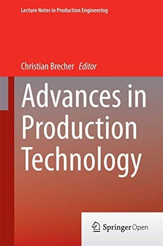 Cover image for Advances in Production Technology
