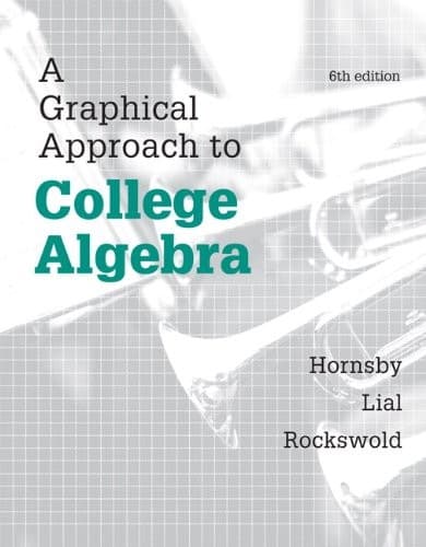 Cover image for A Graphical Approach to College Algebra
