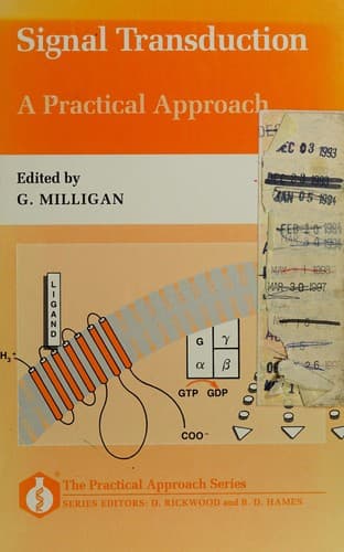 Cover image for Signal transduction
