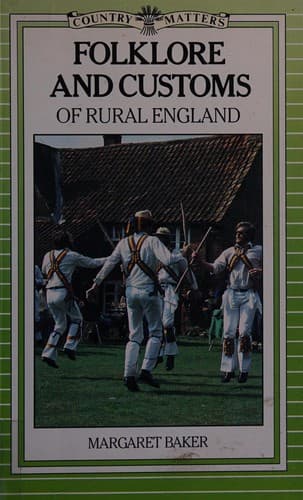 Cover image for Folklore and customs of rural England