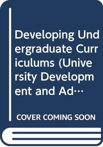 Cover image for Developing Undergraduate Curriculums