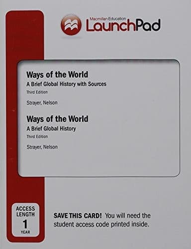 Cover image for LaunchPad for Ways of the World