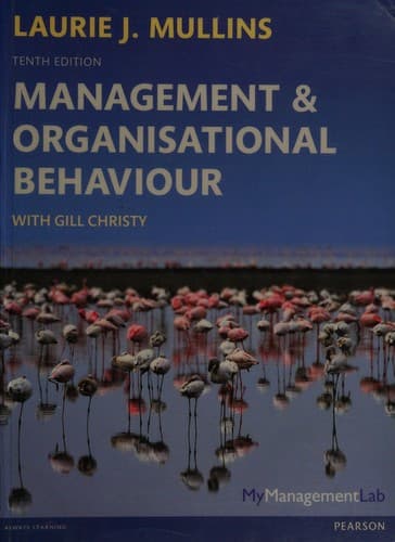 Cover image for Management & organisational behaviour