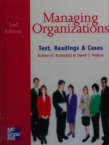 Cover image for Managing organizations