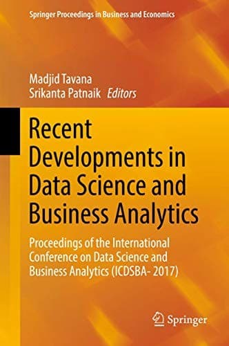 Cover image for Recent Developments in Data Science and Business Analytics