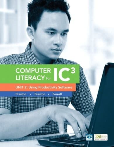 Cover image for Computer Literacy for IC3 Unit 2