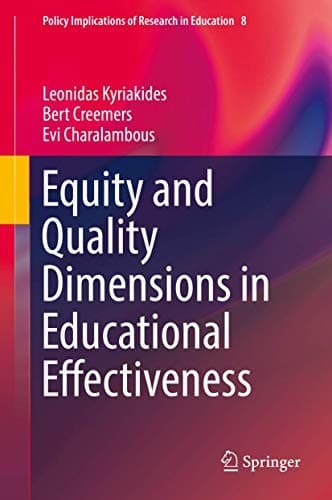 Cover image for Equity and Quality Dimensions in Educational Effectiveness