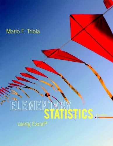 Cover image for Elementary Statistics Using Excel