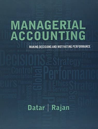 Cover image for Managerial Accounting