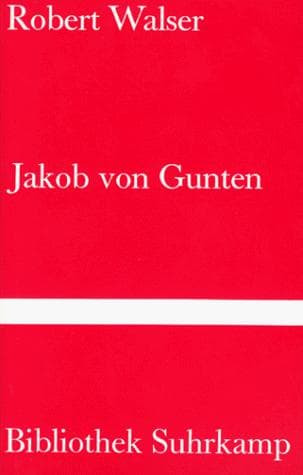 Cover image for Jakob von Gunten. Ein Tagebuch.