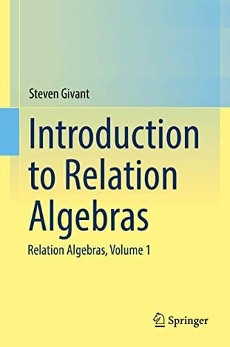 Cover image for Introduction to Relation Algebras